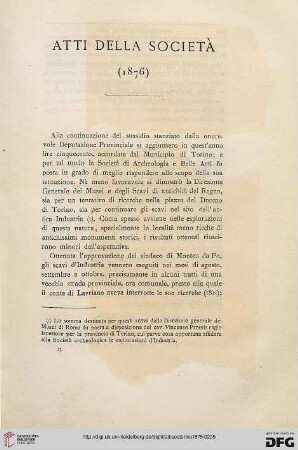 Atti della Società (1876)