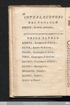 Interlocutori Nel Prologo Amore, In abito pastorale.
