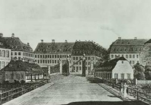 Das Außentor des Pirnaischen Tores in Dresden