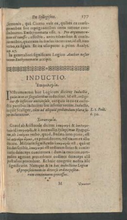 Inductio.