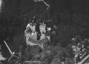 Burg Kriebstein von Osten
