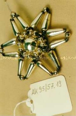 Gablonzer Christbaumschmuck - Stern