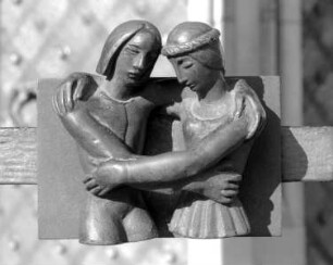 Gitter mit Monatsdarstellungen und den Tierkreiszeichen — Der Mai — Zwilling