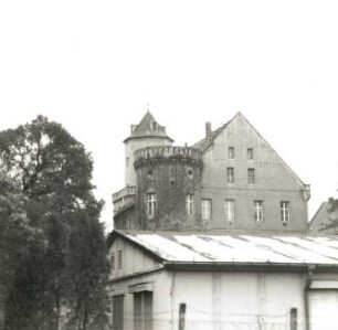 Spremberg. Schloß. um 1680 umgebaut, um 1738/1878 verändert. Ansicht von Süden