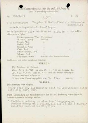 Kappler, Wilhelm