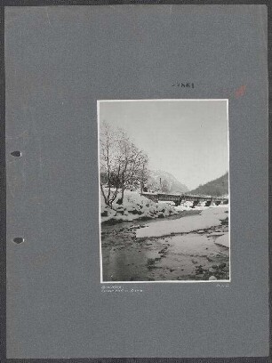 Wiederherstellung und laufender Unterhalt der Bahnstrecke Predeal (Kronstadt) - Ploesti auf rumänischer Seite: Landschaft vor der Station Sinaia