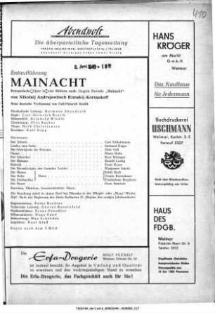Mainacht