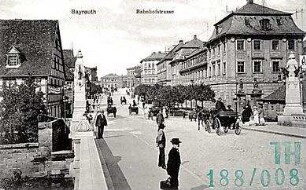 Fischer, Theodor; Bayreuth (Bayern); Rathaus (Umbau Infanteriekaserne) und Saalbau - Außenansicht