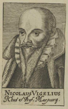 Bildnis des Nicolaus Vigelius