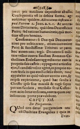 328-338, De Purgatorio. Quod non detur purgatorium non ...