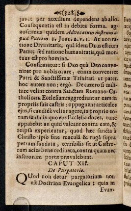 328-338, De Purgatorio. Quod non detur purgatorium non ...