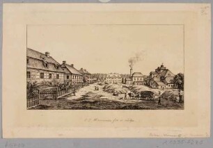 Das Ostra-Vorwerk in der Friedrichstadt bei Dresden