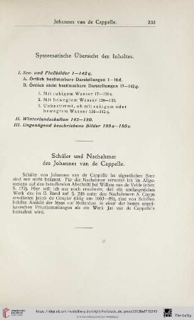 Schüler und Nachahmer des Johannes van de Cappelle