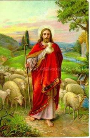 Jesus als Hirte