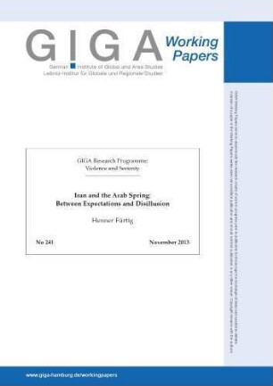 Iran and the Arab spring : between expectations and disillusion