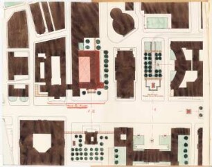Umgestaltung der Straße Unter den Linden, Berlin: Lageplan