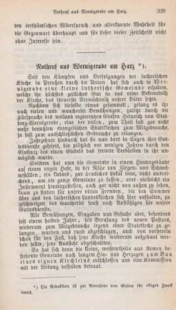 329-330 Nothruf aus Wernigerode am Harz