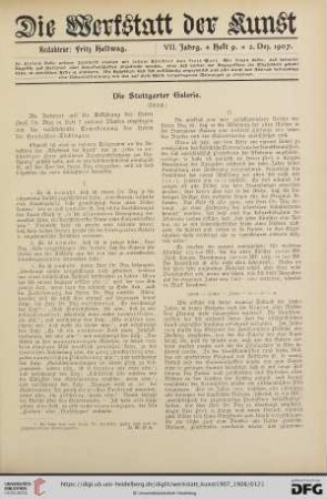 Die Stuttgarter Galerie, [IV]