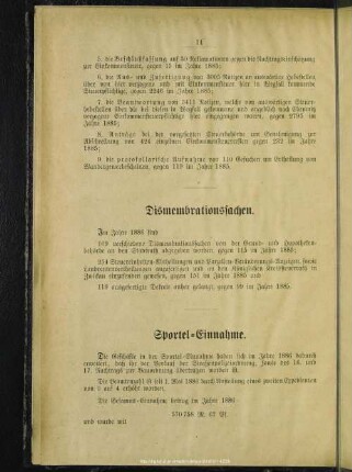 Dismembrationssachen