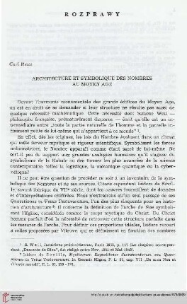 [1].1979: Architecture et symbolique des nombres au Moyen Âge