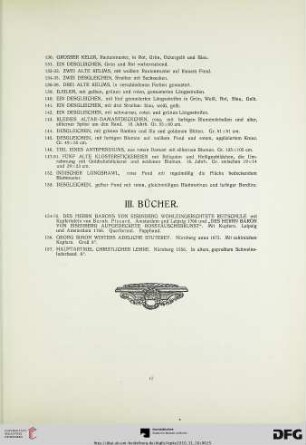 III. Bücher (Nr. 154-157)