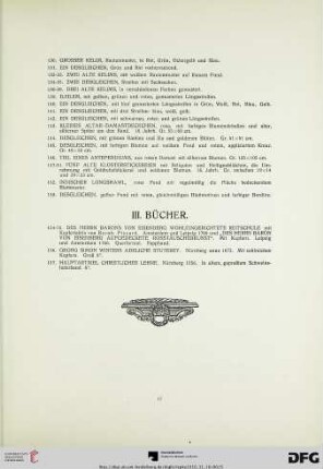 III. Bücher (Nr. 154-157)