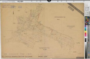 Sendenhorst (Sendenhorst), Flurbereinigung Sendenhorst, Bl. 34 Schätzungskarte Sendenhorst Stadt Flur 3