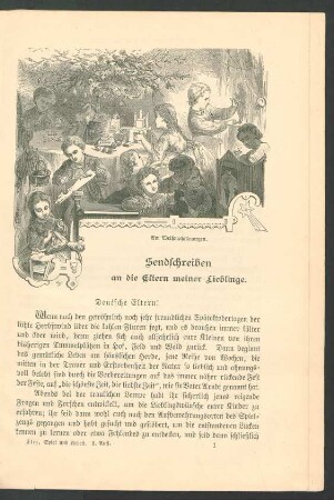 Sendschreiben an die Eltern meiner Lieblinge.