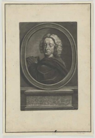 Bildnis des Georg Daniel Heumann