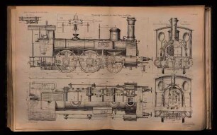 Personenzug-Locomotive der Kaiser Franz-Josef Bahn.