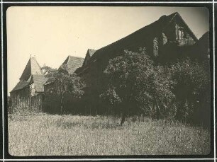 Erster Weltkrieg - "Aus den Stellungskriegen in den Vogesen". Bœrsch (deutsch: Börsch), Département Bas-Rhin