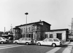 Bahnhof (Massivbau); Bensheim, Amersham-Platz 1
