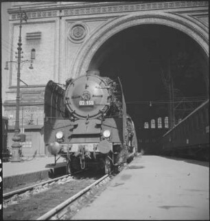 Schnellzug-Lokomotive 03 155 der Deutschen Reichsbahn