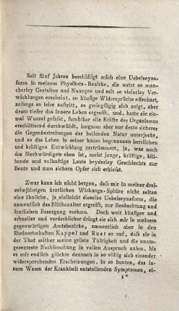 Medicinisch-practische Adversarien am Krankenbette. 3, Ueber den sporadischen Typhus und das Wechselfieber, als Krankheitsform des Gangliumsystems