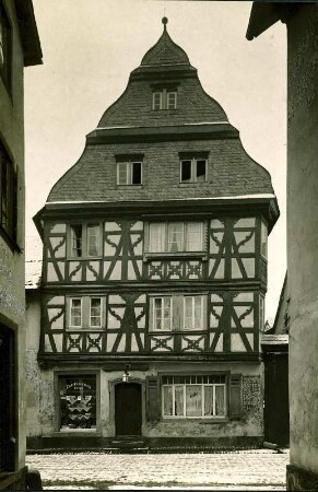 Vorderseite, Untergasse 54. Haus Schmidt