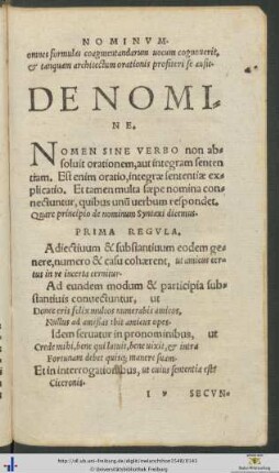 De Nomine