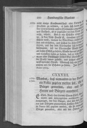 CXXVIII.