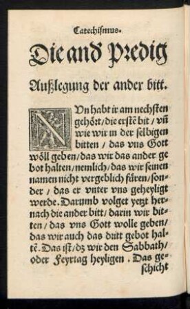 Die ander Predig