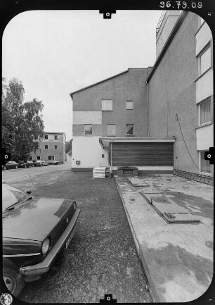 Jöhstadt-Schmalzgrube, Hauptstraße 22. Bundespolizeirevier. Straßenansicht mit Eingang