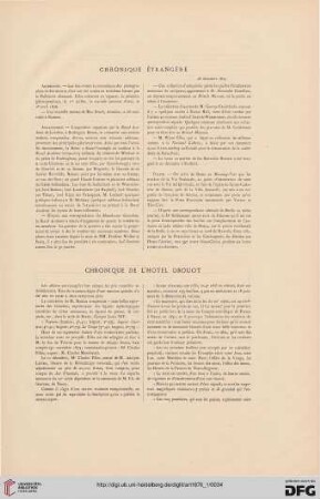 Chronique de l'hôtel Drouot