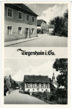 Ziegenhain. Blick auf Ziegenhain