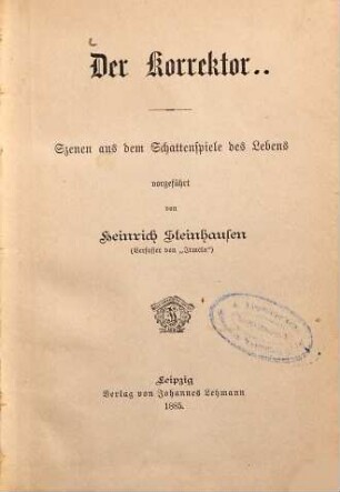 Der Korrektor