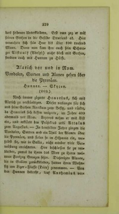 Alarich vor und in Rom
