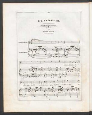Frühlingsscene / C. G. Reissiger