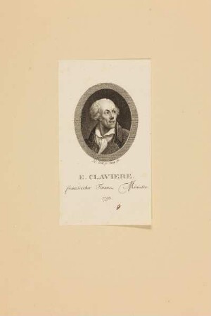Bildnis des E. Claviere