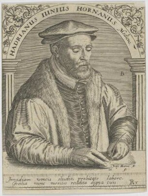 Bildnis des Hadrianus Iunius Hornanus