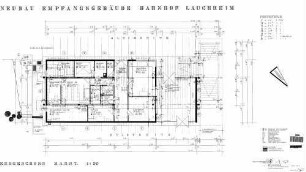 Lauchheim: Empfangsgebäude Erdgeschoß