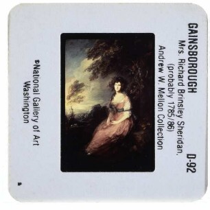 Gainsborough, Mrs. Richard Brinsley Sheridan