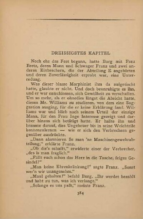 Dreissigstes Kapitel