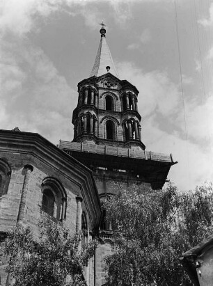 Bamberg.Dom Sankt Peter und Georg (Neubau 1215-1237). Turm
